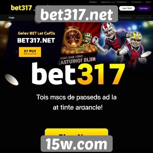 Promoções e bônus disponíveis no site bet317.net